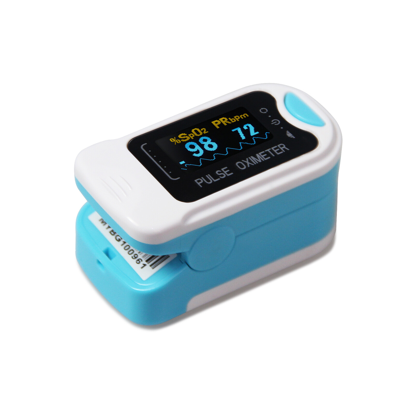 US seller Finger Tip Pulse Oximeter Blood Oxygen SpO2 Monitor lanyard,FDA CMS50N