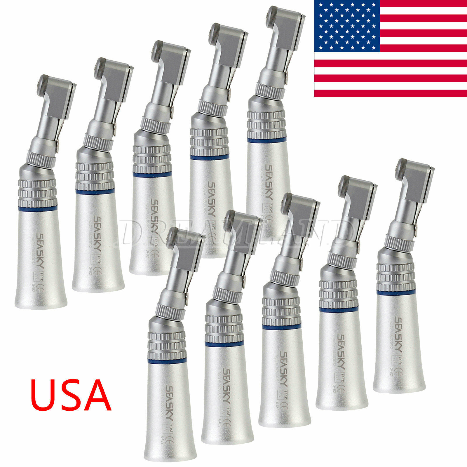 NSK Style SEASKY Dental Slow Low Speed Handpiece Contra Angle Latch E-Type YP