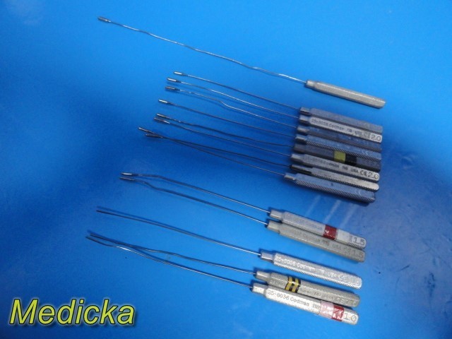 Lot of 14 Codman Garrett Dilators – 1mm / 1.5mm / 2mm / 2.5mm ~ 38481