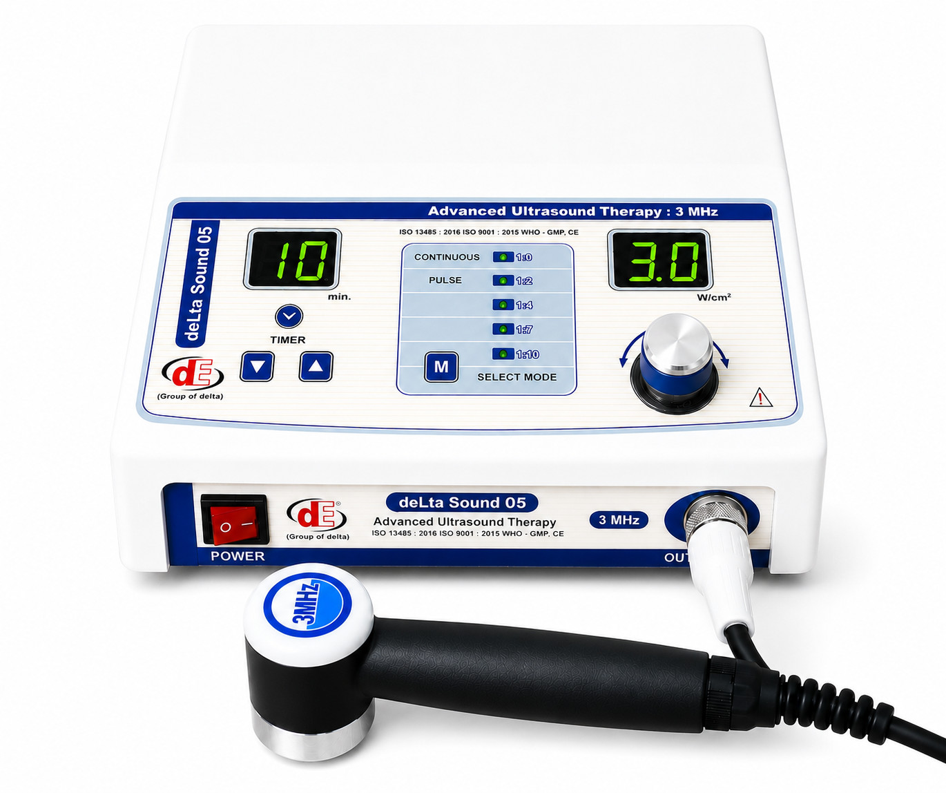 Advanced Ultrasound Therapy Machine Delta 5 Physiotherapy Machine !