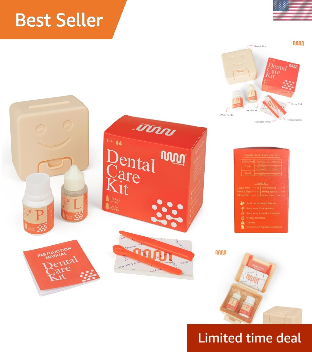 Zinc Oxide Eugenol Dental Care Kit – High Strength Tooth Filling Solution