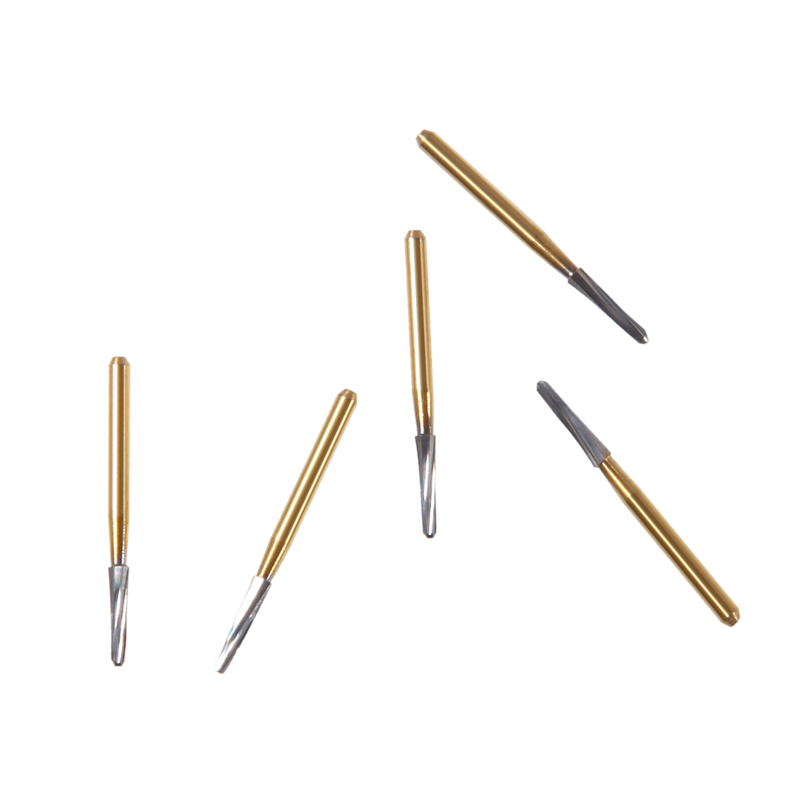 5PCS Dental Endodontic ENDO-Z Tungsten Carbide Burs FG Round Bur High Speed 21mm