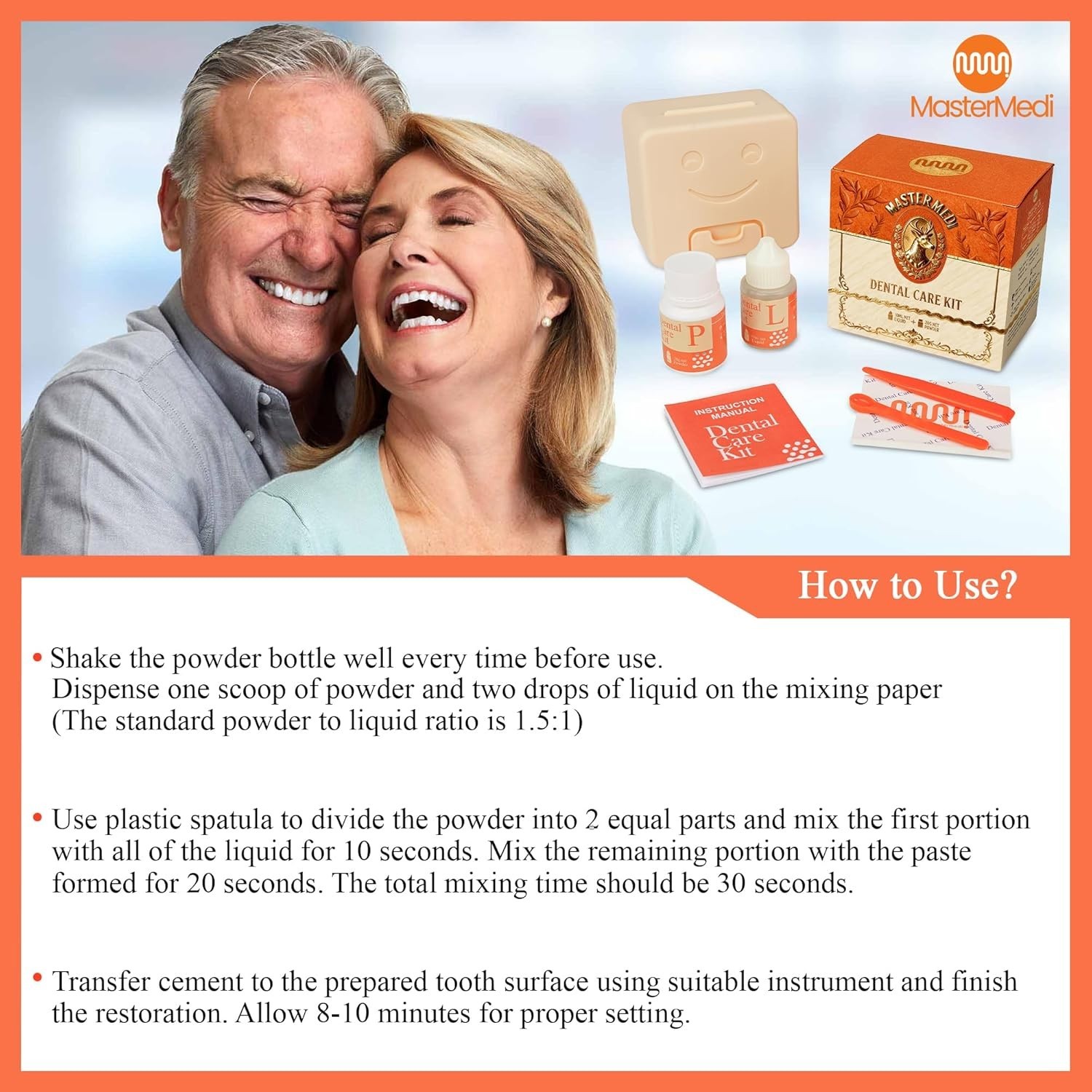 Tooth Filling Kit – Self Curing & High Strength