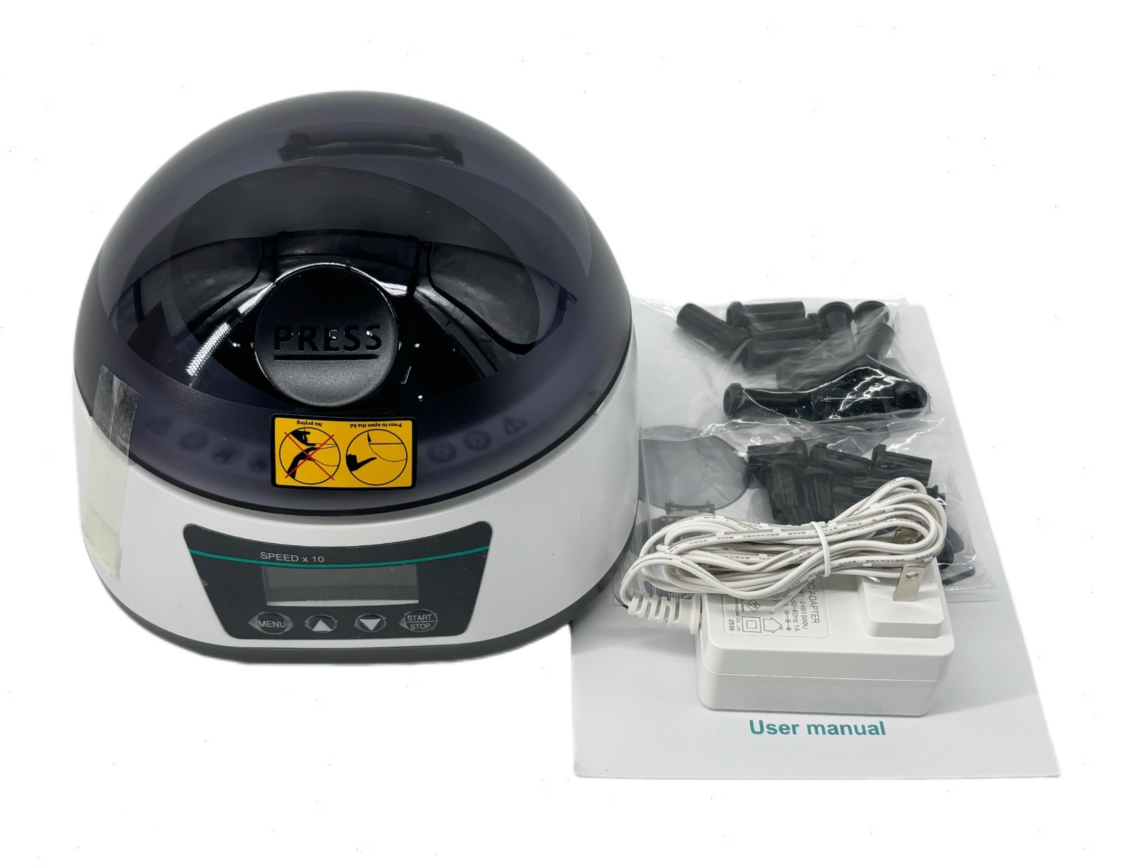 Lab Mini Centrifuge with Max Rotation Speed 7000rpm 0.2/0.5/1.5/2ml Micro Tube*1