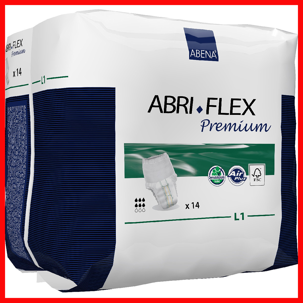 Abena Abri-Flex Premium Protective Underwear Level 1 Extra Small To Xx-Large