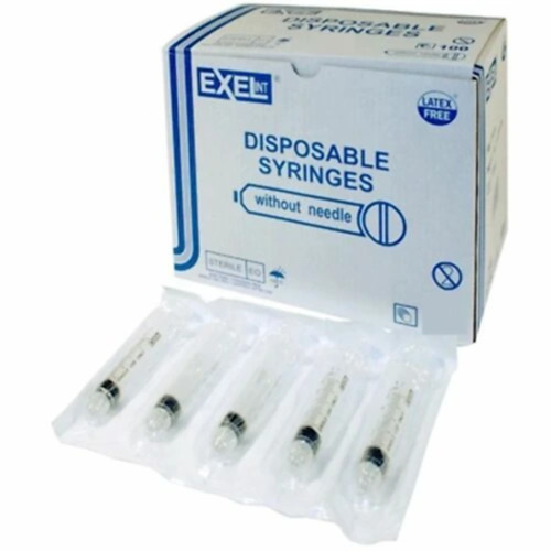 Exel Luer Lock Tip Syringe Without Needle 10ml, 10 Pack – 26265