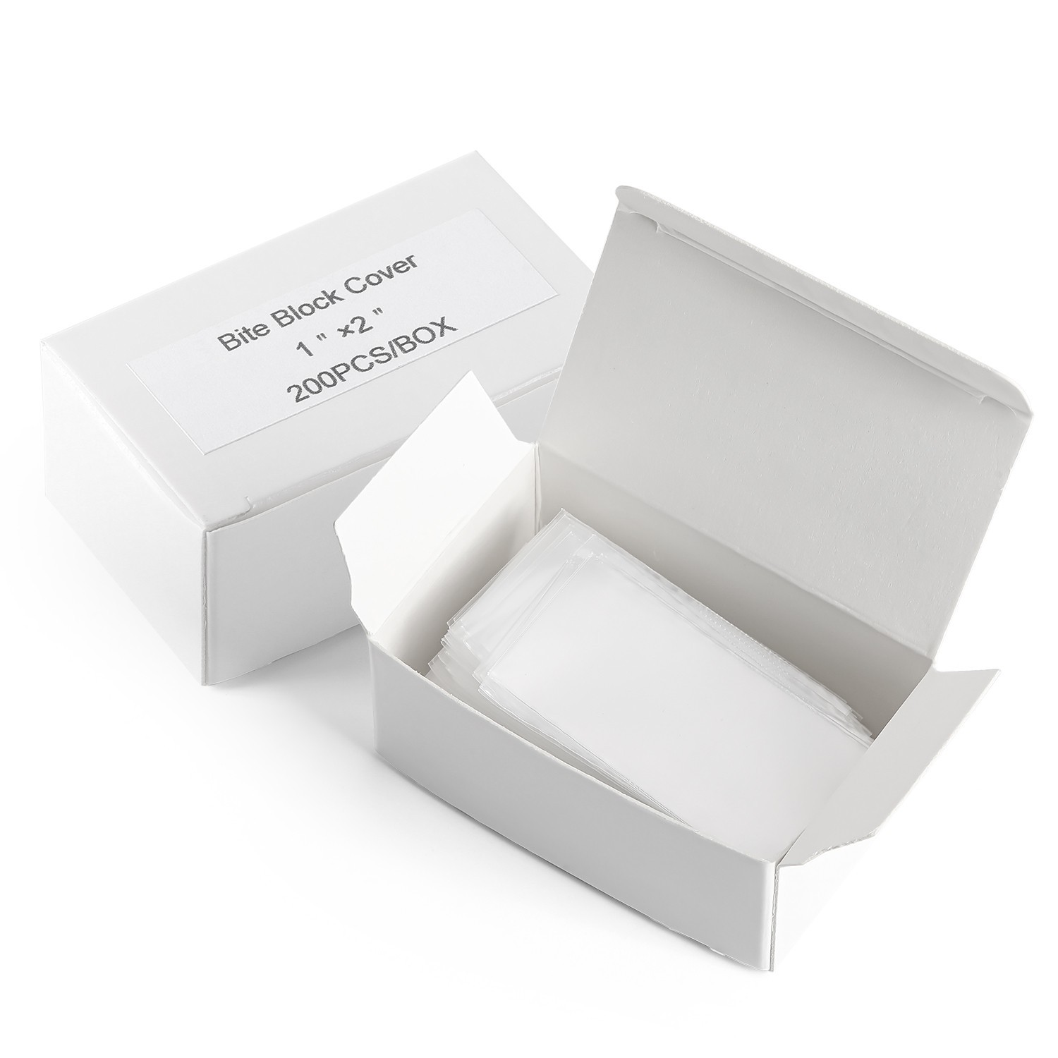 200pcs/Box Dental Panorama Bite Block Cover Sleeves Instrument Protective Film