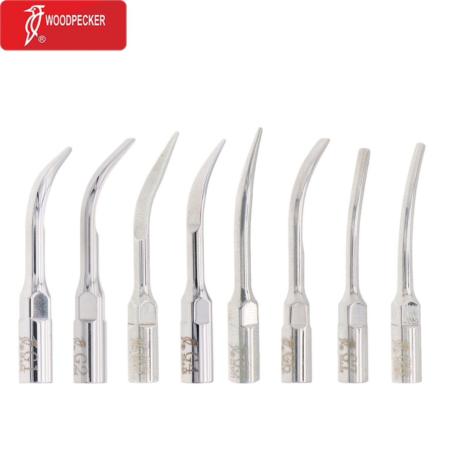 Woodpecker Dental Ultrasonic Scaler Tips Scaling EMS G1 G2 G3 G4 G5 G6 G7 G8