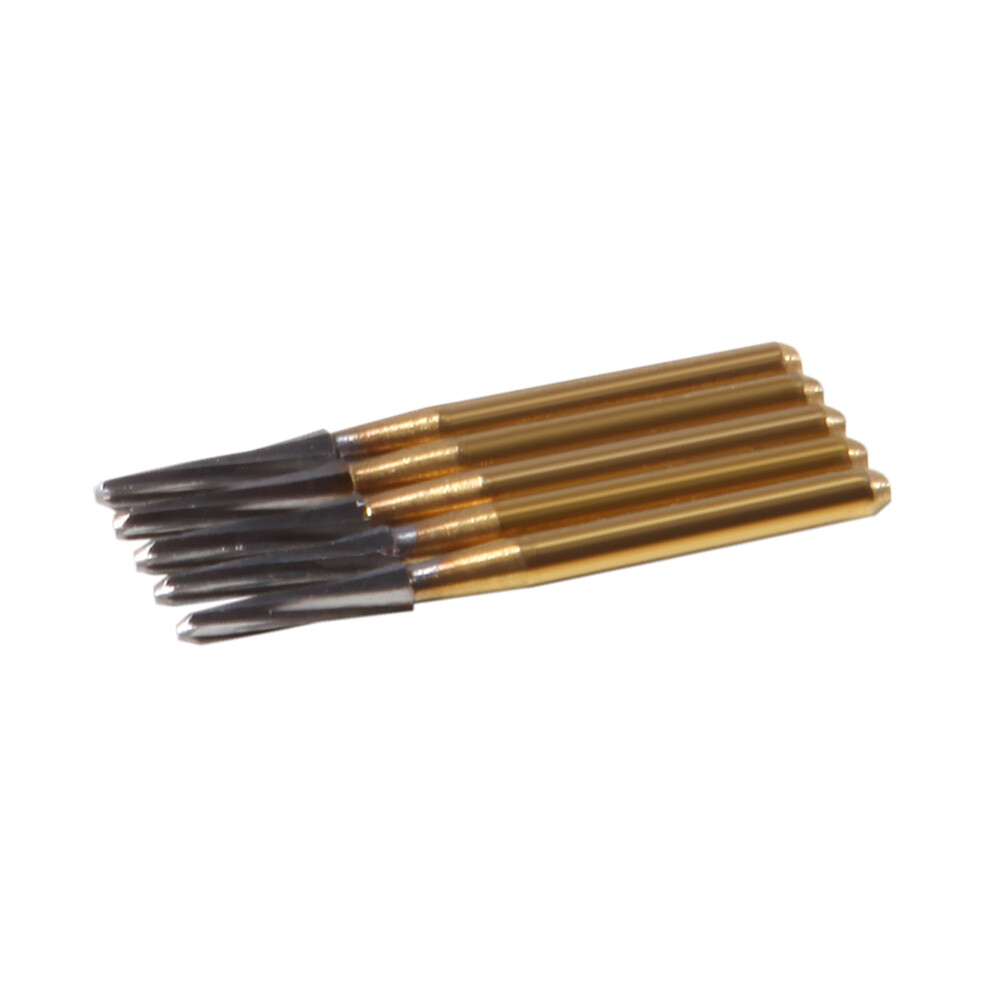 5pcs Dental Endo-Z Tungsten Carbide Endodontic FG Bur Surgical Cutter Burs 21mm
