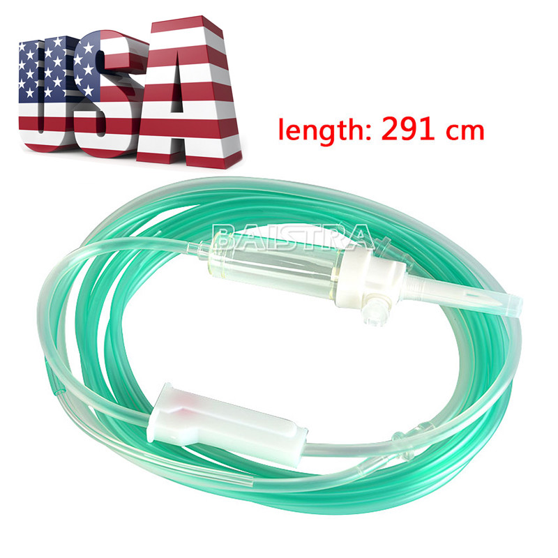 Dental Disposable Implant Irrigation Tube Tubing Kit Fit W & H for Surgery 291cm
