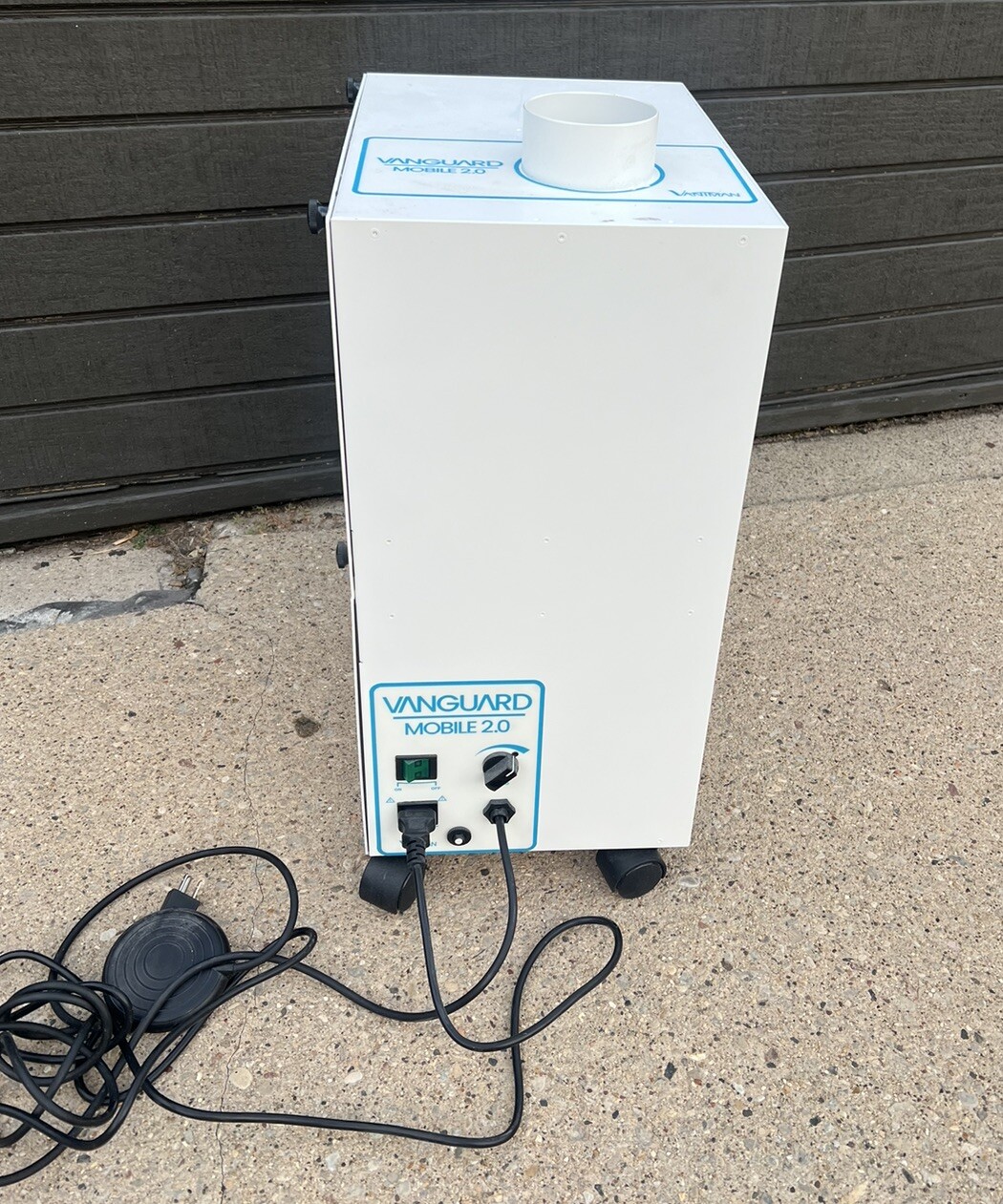 Used Vaniman Vanguard Mobile 2.0 Extraoral Dental Aerosol Suction Unit 10337