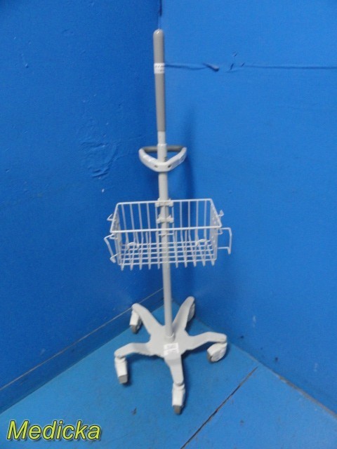 GCX PolyMount Mobile Rolling Equipment Stand Cart w/ Utility Basket ~ 40001