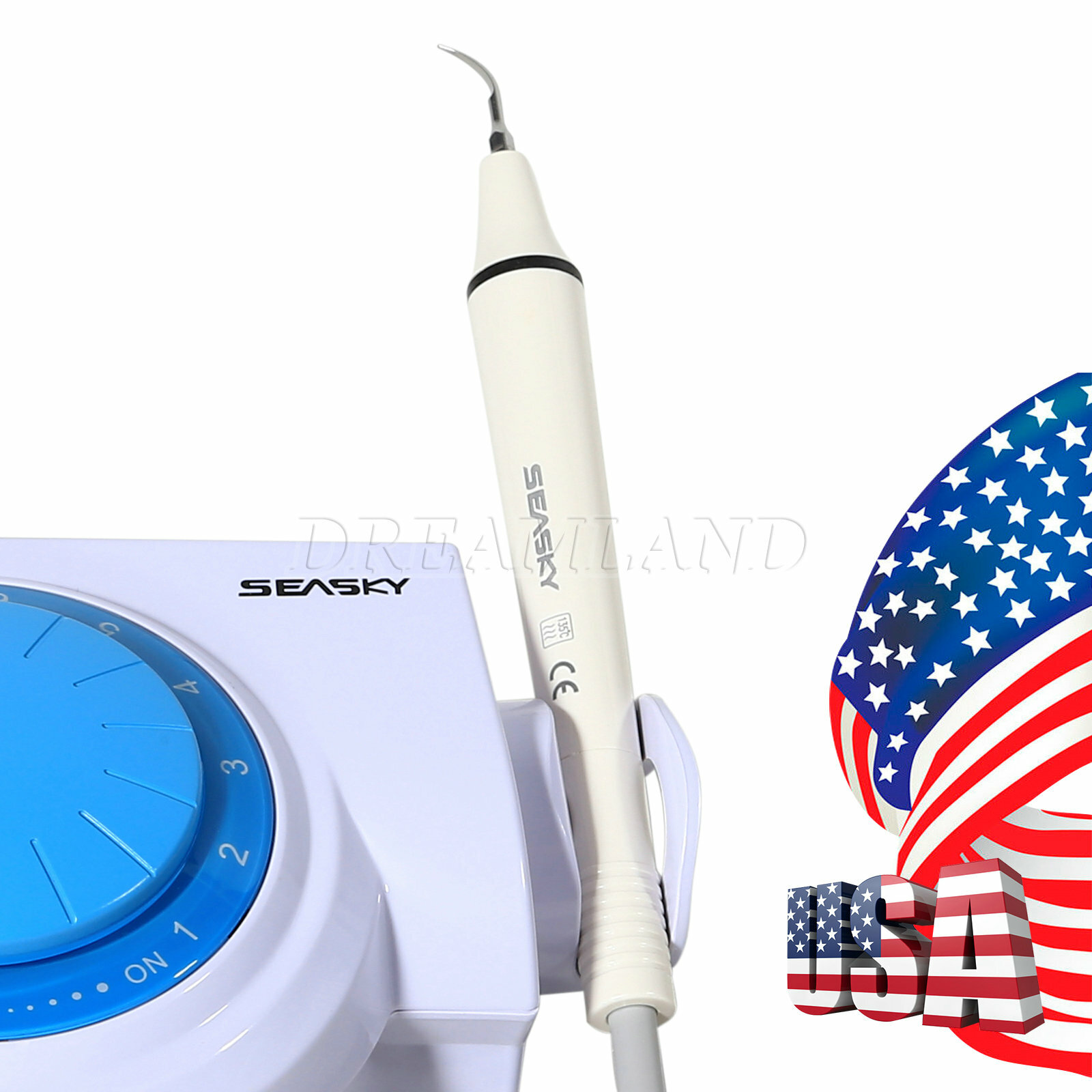 Dental Ultrasonic Scaler Oral Scaler Cleaning Tips Handpiece for EMS Cavitron E2
