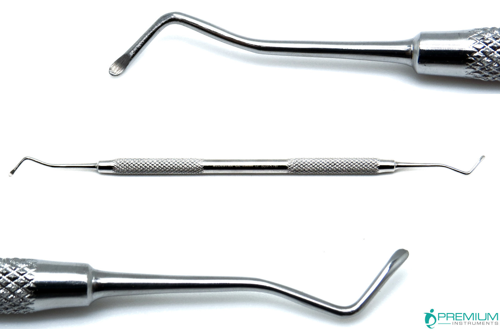 17w Excavators Dental Double Ended Spoons 1.2mm/1.25 Restorative Pro Instruments