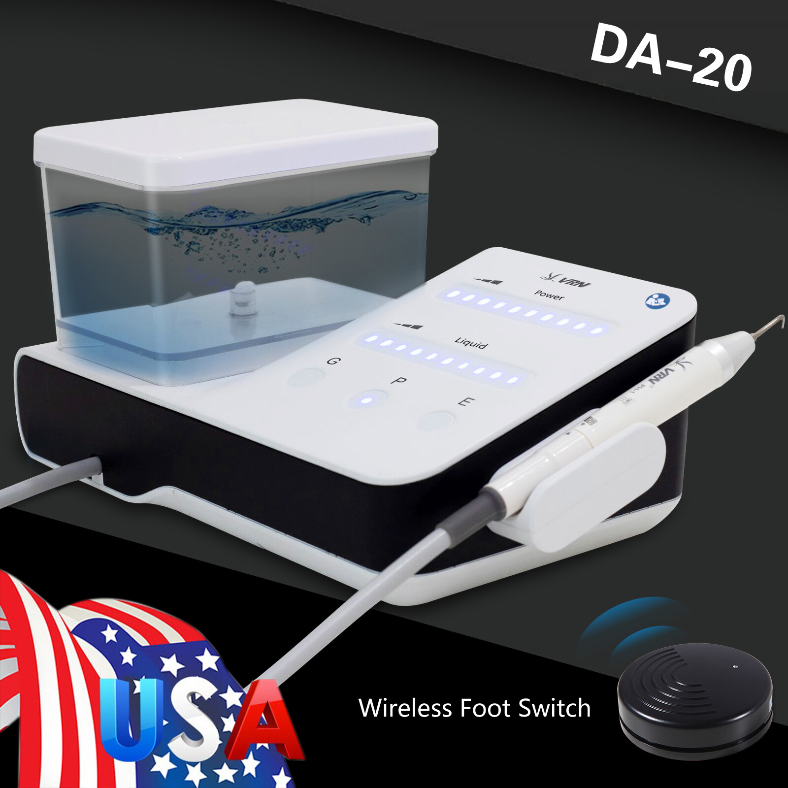 Dental Ultrasonic Scaler Scaling Perio Endo &LED Handpiece for EMS SKYSEA