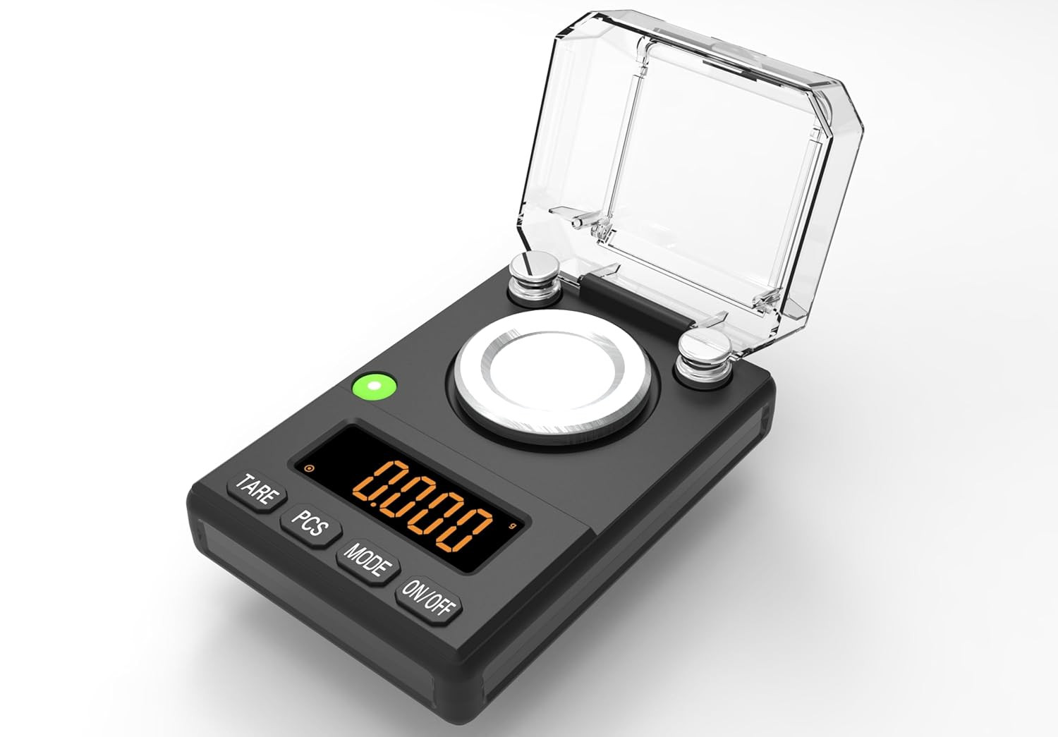 Milligram Scale 100g x 0.001g, MG Powder Scale with Selectable Auto Off, Built-i