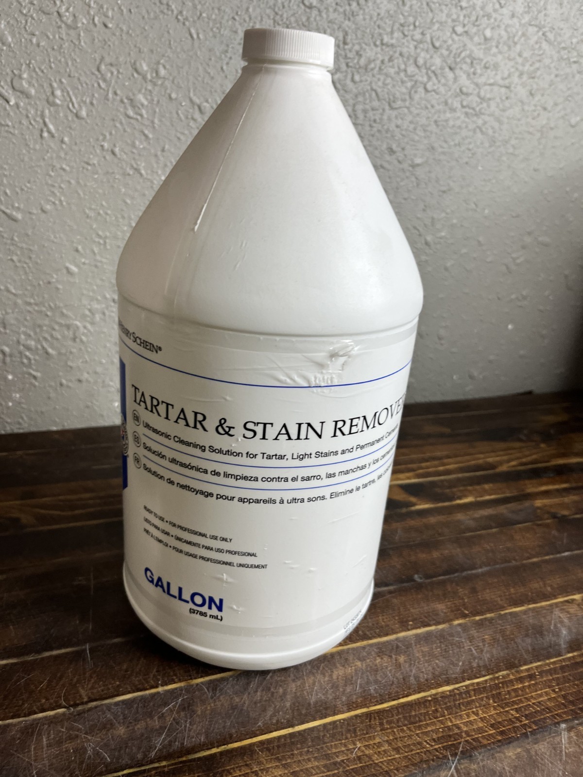 Henry Schein Tartar & Stain Remover Ultrasonic Cleaning Solution Gallon