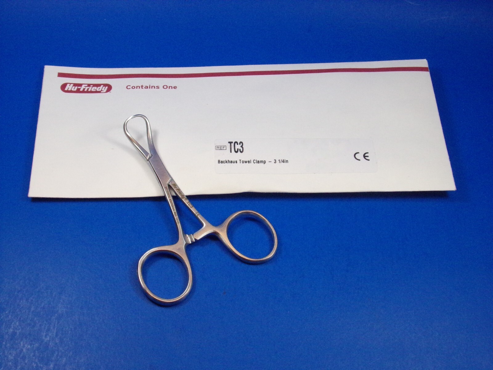 Dental Backhaus Towel Clamp 9cm (3.5″) TC3 HU FRIEDY