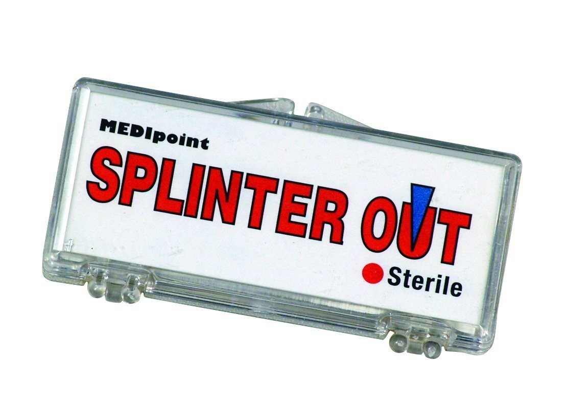 Medique Products 76512 Splinter Out, 10-Per Pack, 1 Count (Pack of 1), Silver