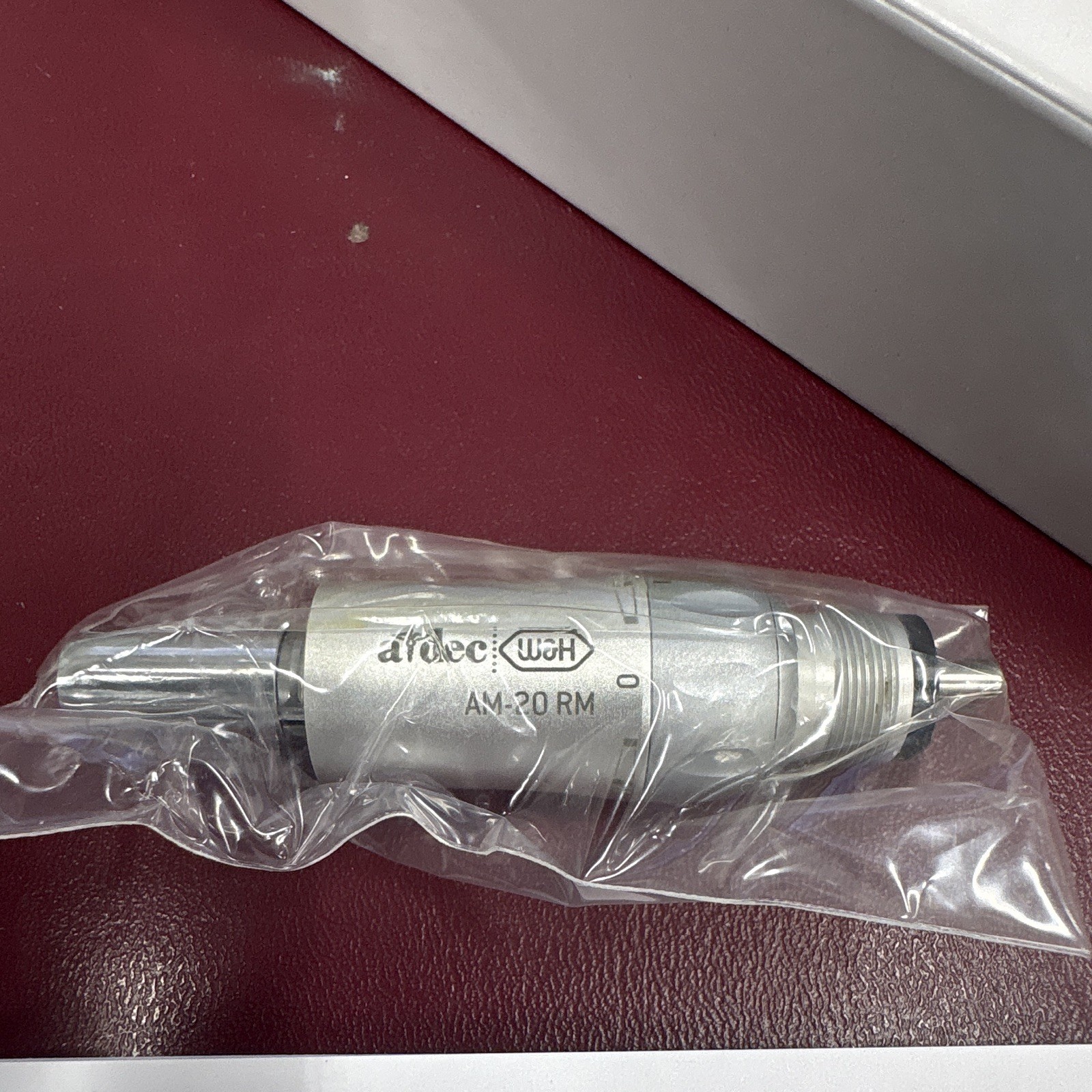 W&H AM-20 RM Autochuck Low Speed Straight Air Motor Handpiece 4-Hole