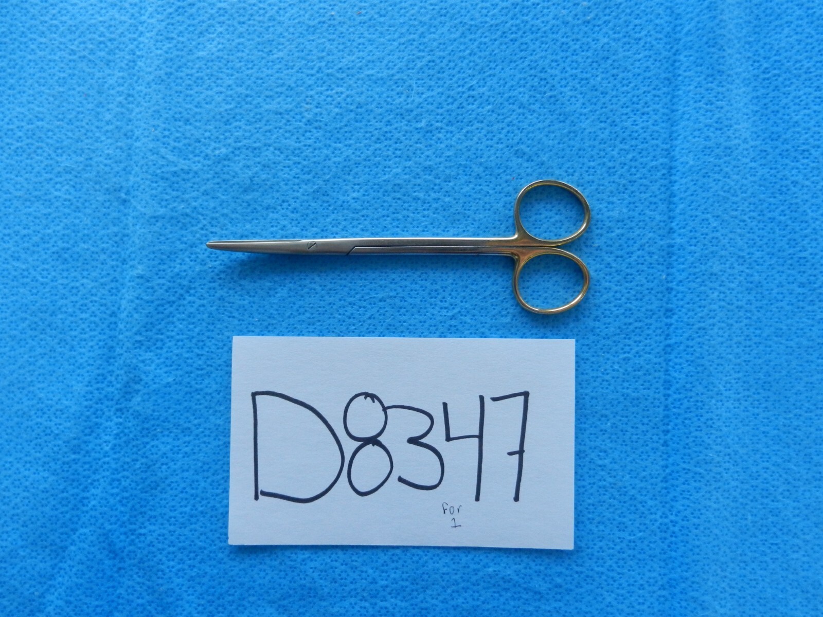 D8347 Codman Surgical Metzenbaum Curved Standard Scissors 14.6cm Length 36-5015
