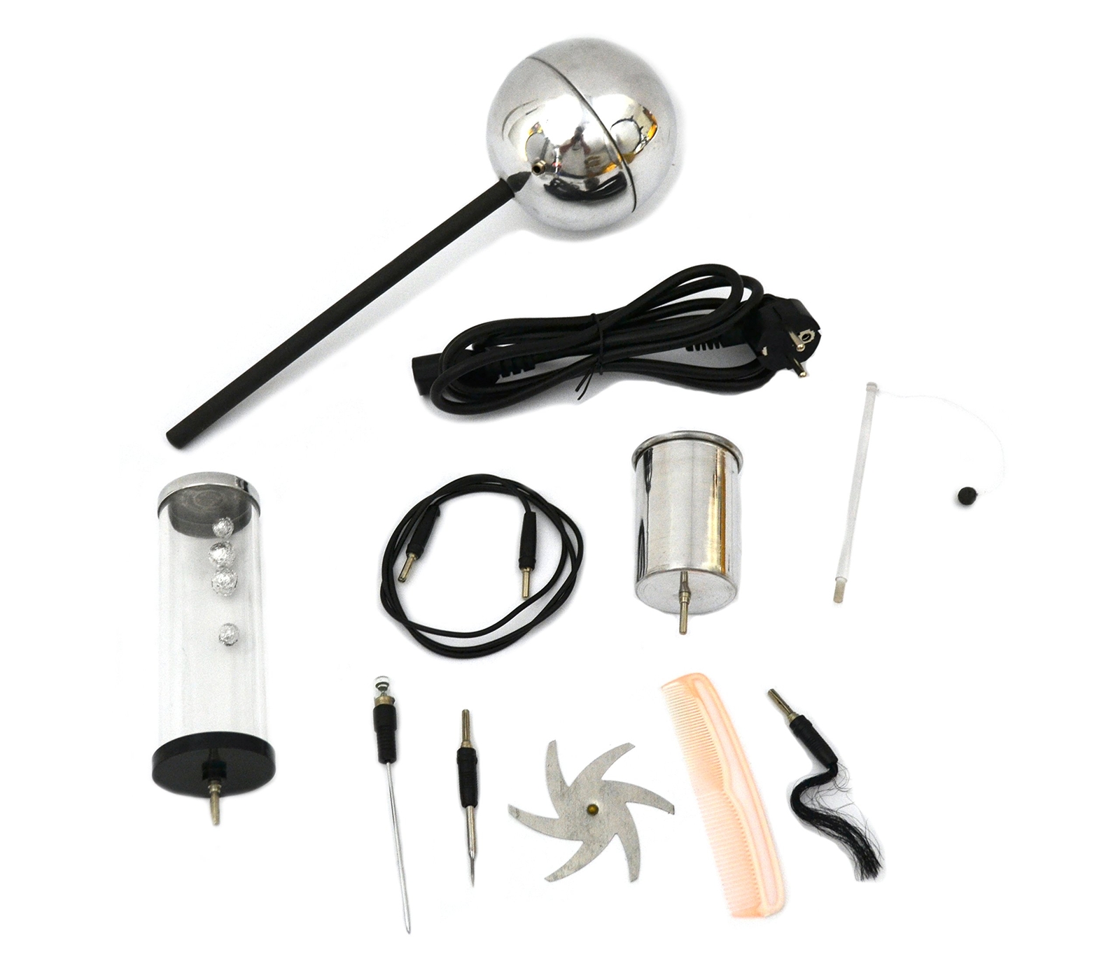 Eisco Labs Van De Graaff Generator – Motor Driven220/240V, 50/60Hz