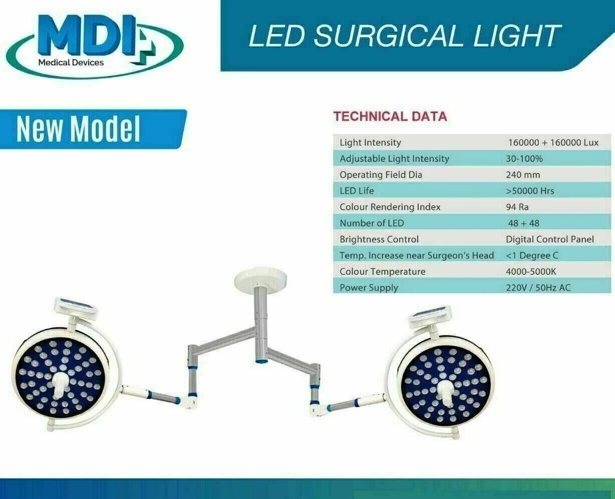 Examination LED OT Light Common Arm LED OT light LED Round Dome Light or Lamp