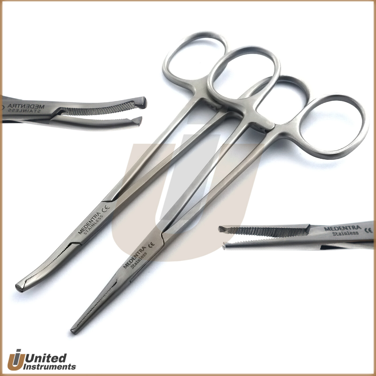 General Surgery Pack Tray Hemostatic Suture Scissor Forceps Vets Dissection Kit