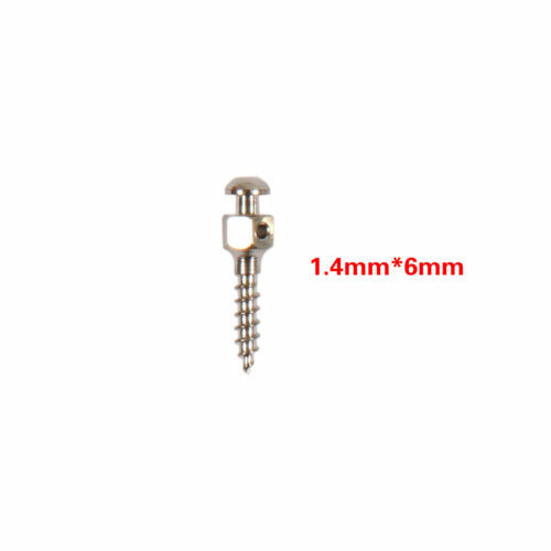 10pcs Dental Orthodontic Mini Implants Screw Titanium Alloy Screws 1.4/1.6/2.0mm