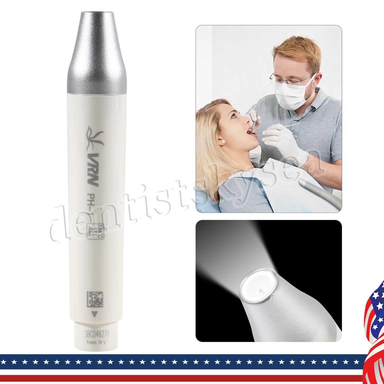 1/5/10Pcs VRN Dental Ultrasonic Scaler LED Handpiece HP-5L For Woodpecker EMS
