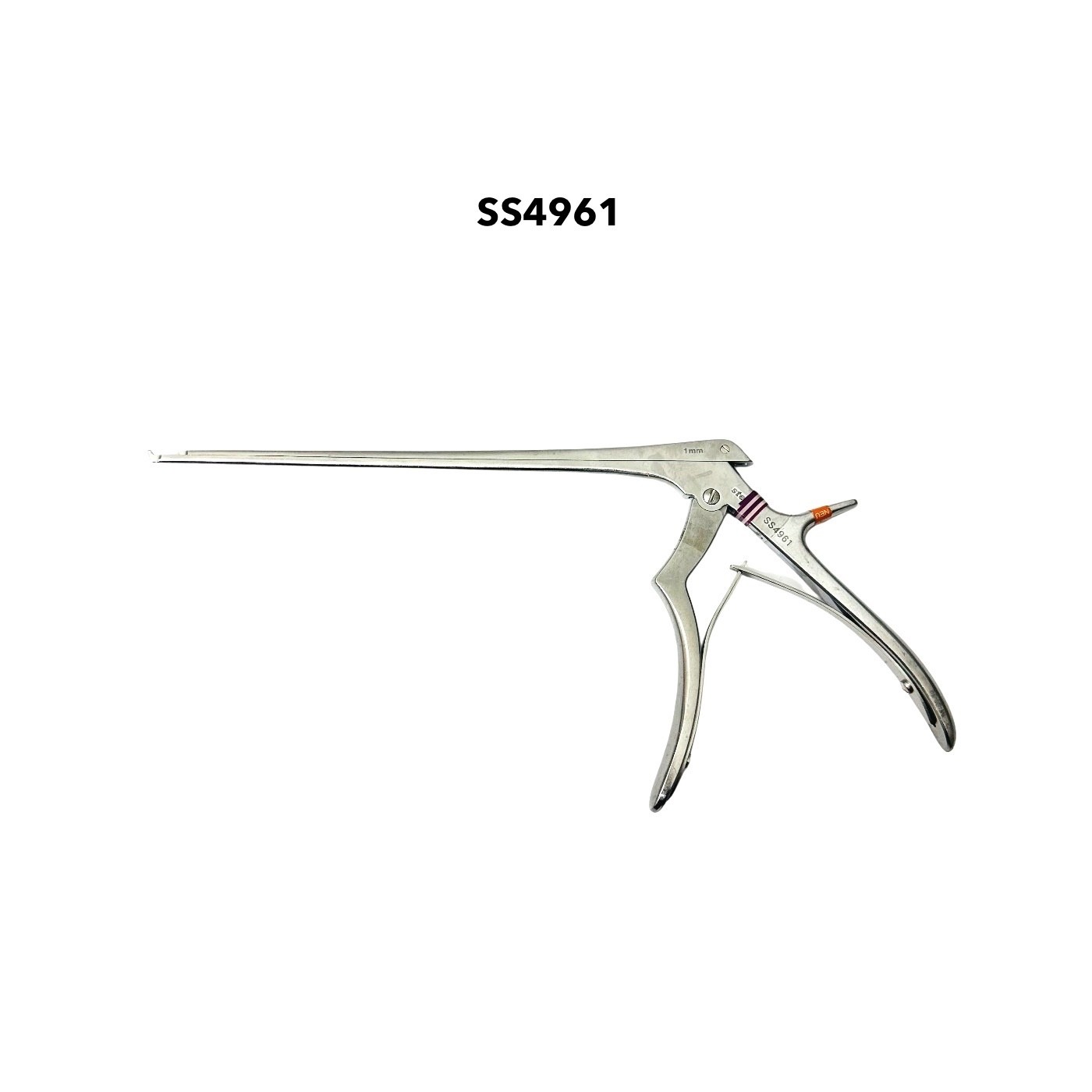 Stealth SS4961 Sella Punch Kerrison 1mm 40° Up 8 inch Instrument