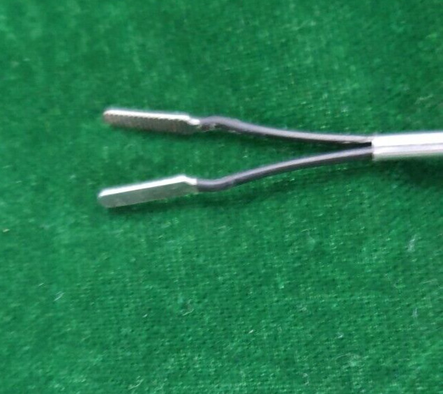 2pc Laparoscopic Bipolar Forceps U-Handle 3mmx280mm Surgical Instruments