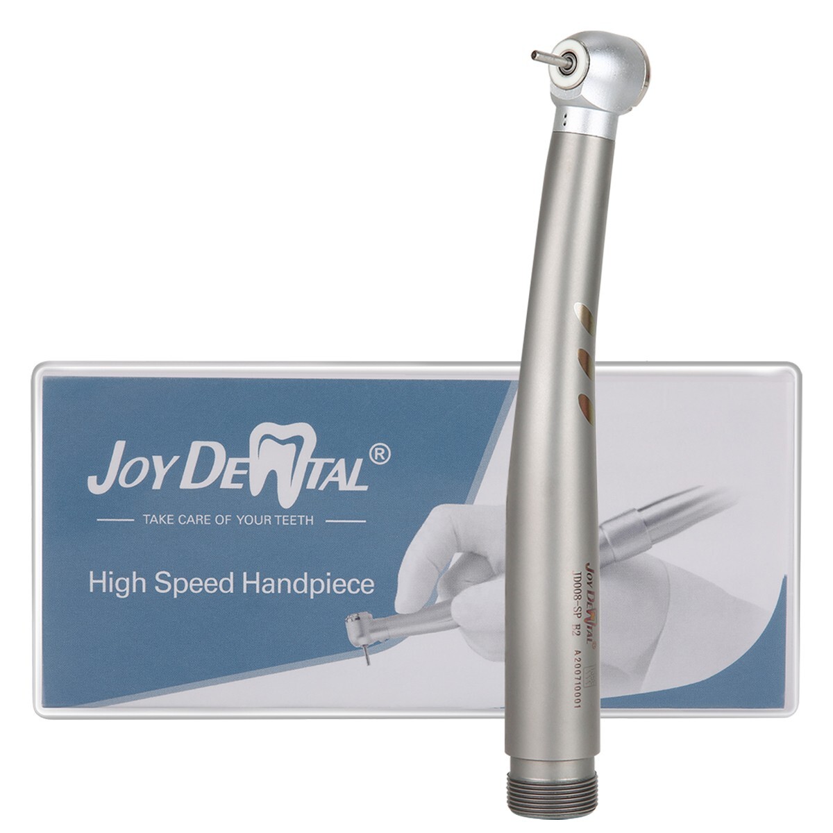 Dental LED Handpiece E-generator Shadowless Ring High Speed ceramic Push Button