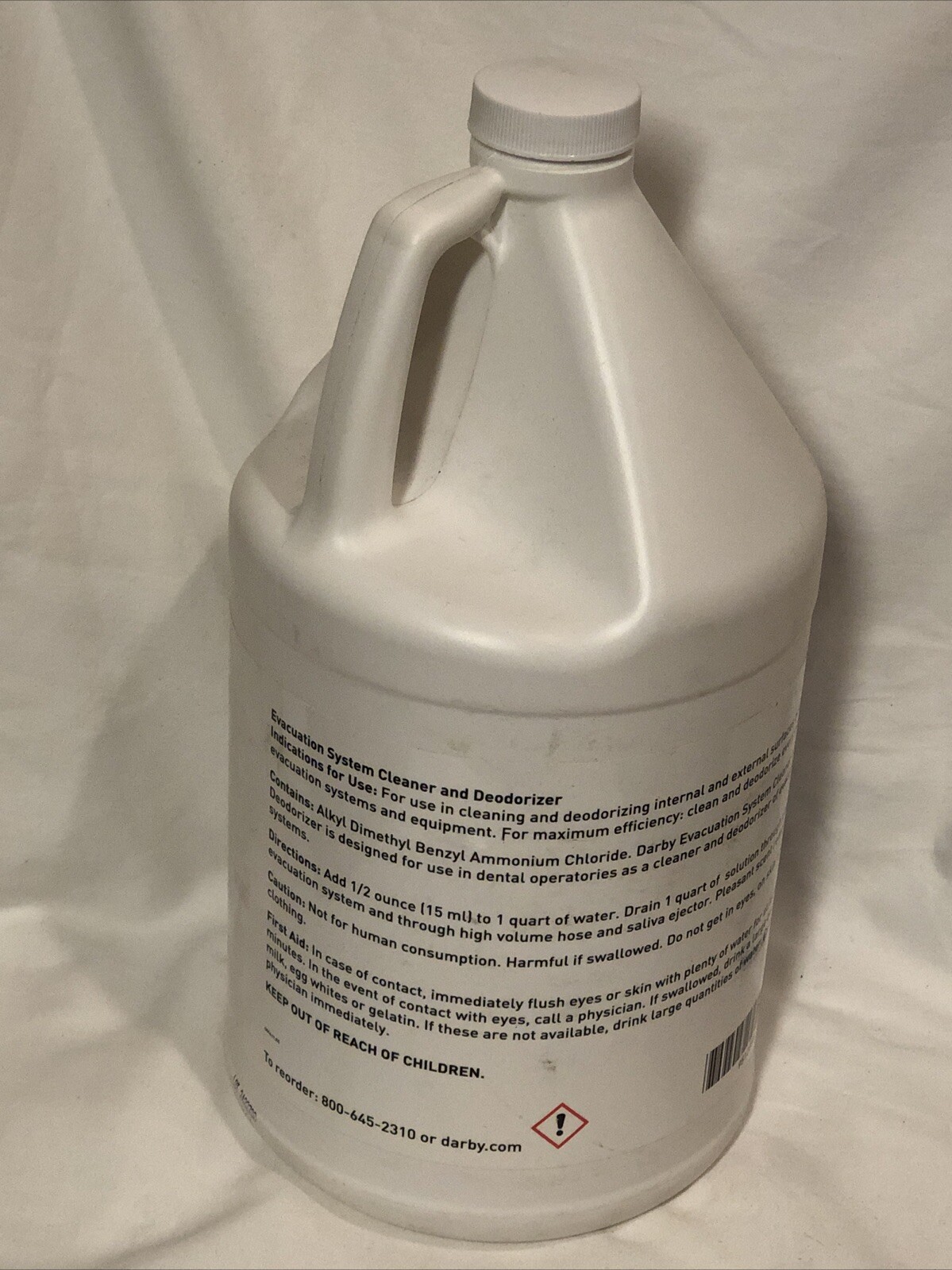 New 1 Gallon – Darby Evacuation System Cleaner and Deodorizer- 9512055