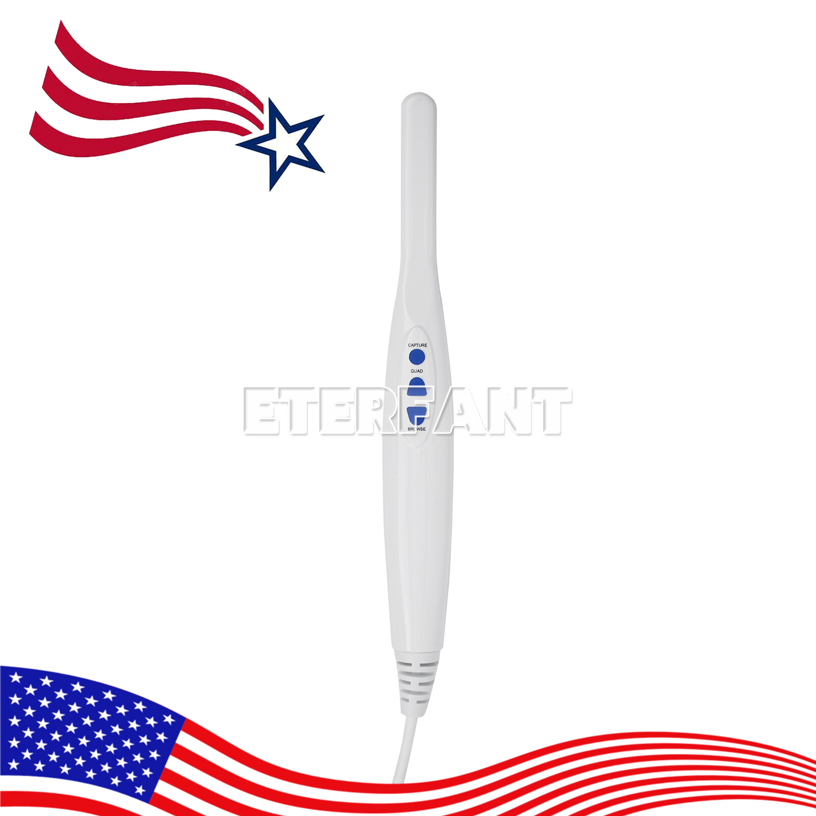 5MP Dental Intra Oral Camera 6XLED High-definition Macro Lens+17 Inch LCD Screen