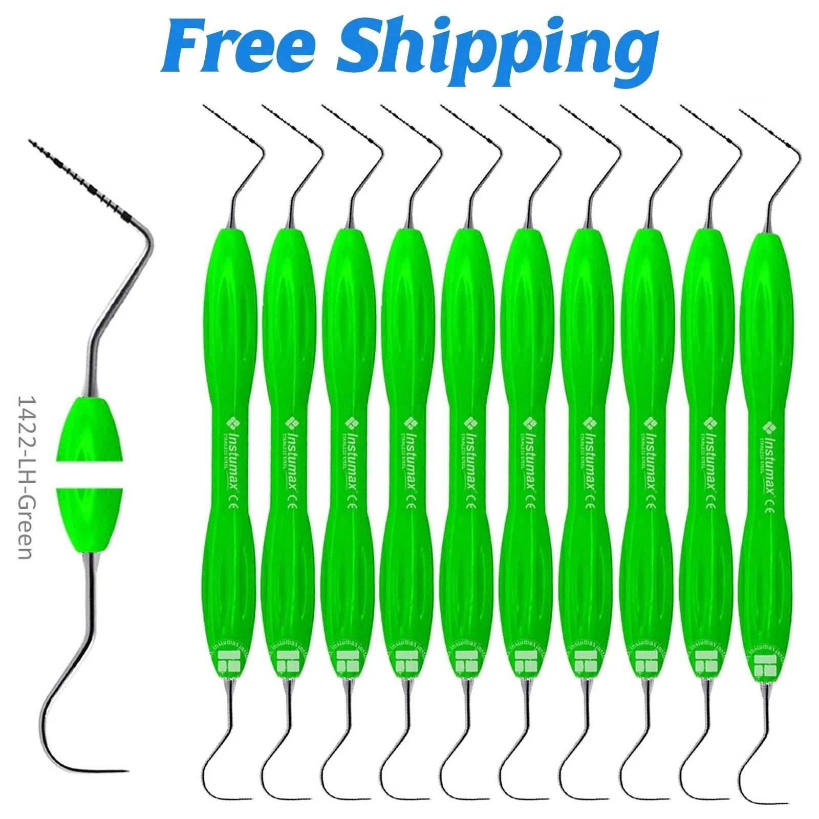 Dental Perio Explorer 23 Probe UNC 15 Color Marking Diagnostic Double Ended Tool