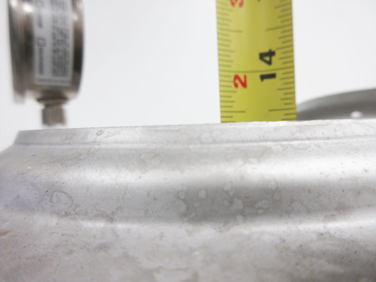 ALLOY PRODUCTS VESSEL 316L STAINLESS STEEL PRESSURE 132 PSI MDMT AT -20 oF