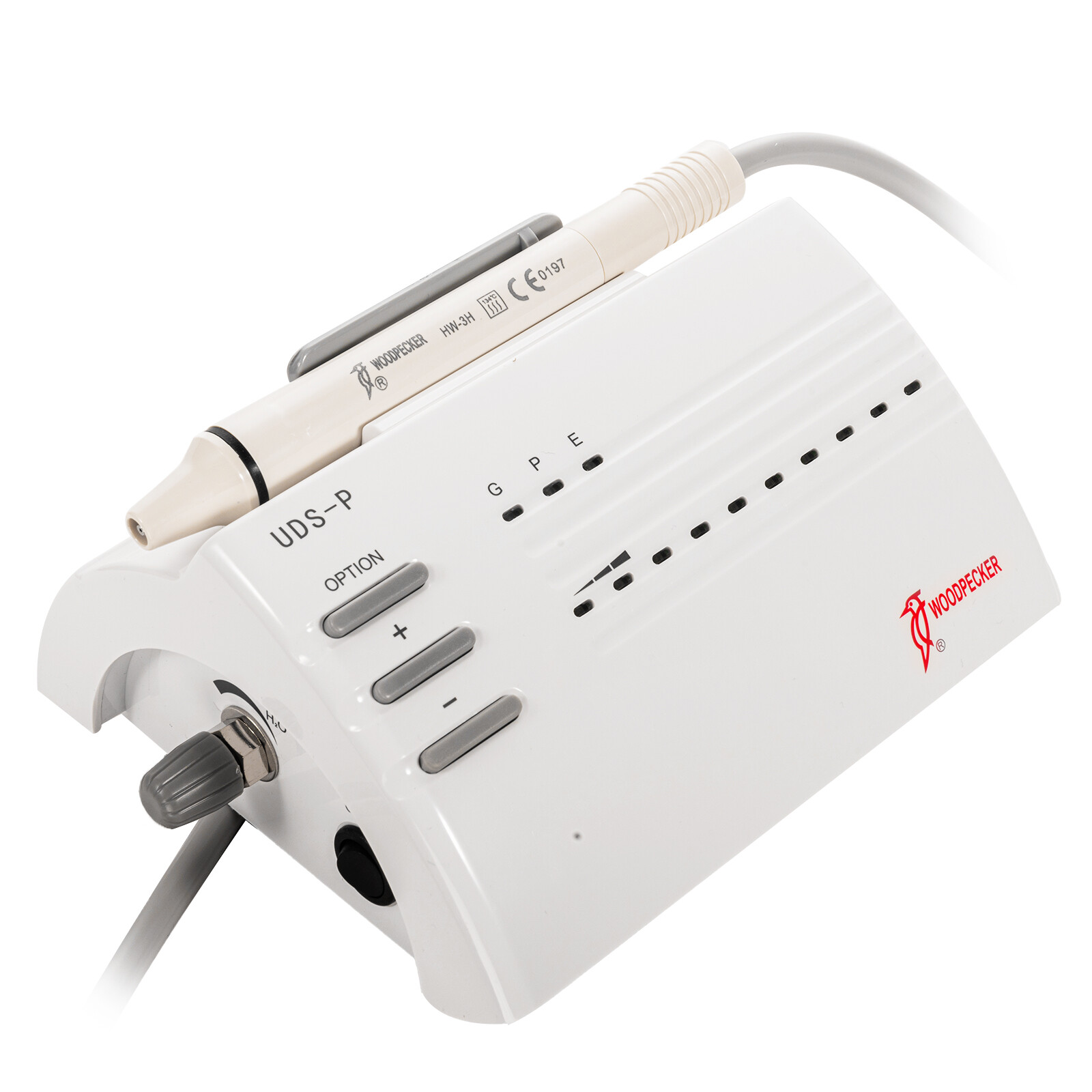 Woodpecker UDS-P Ultrasonic Piezo Dental Scaler HW-3H Handpiece with 6 Tips 110V