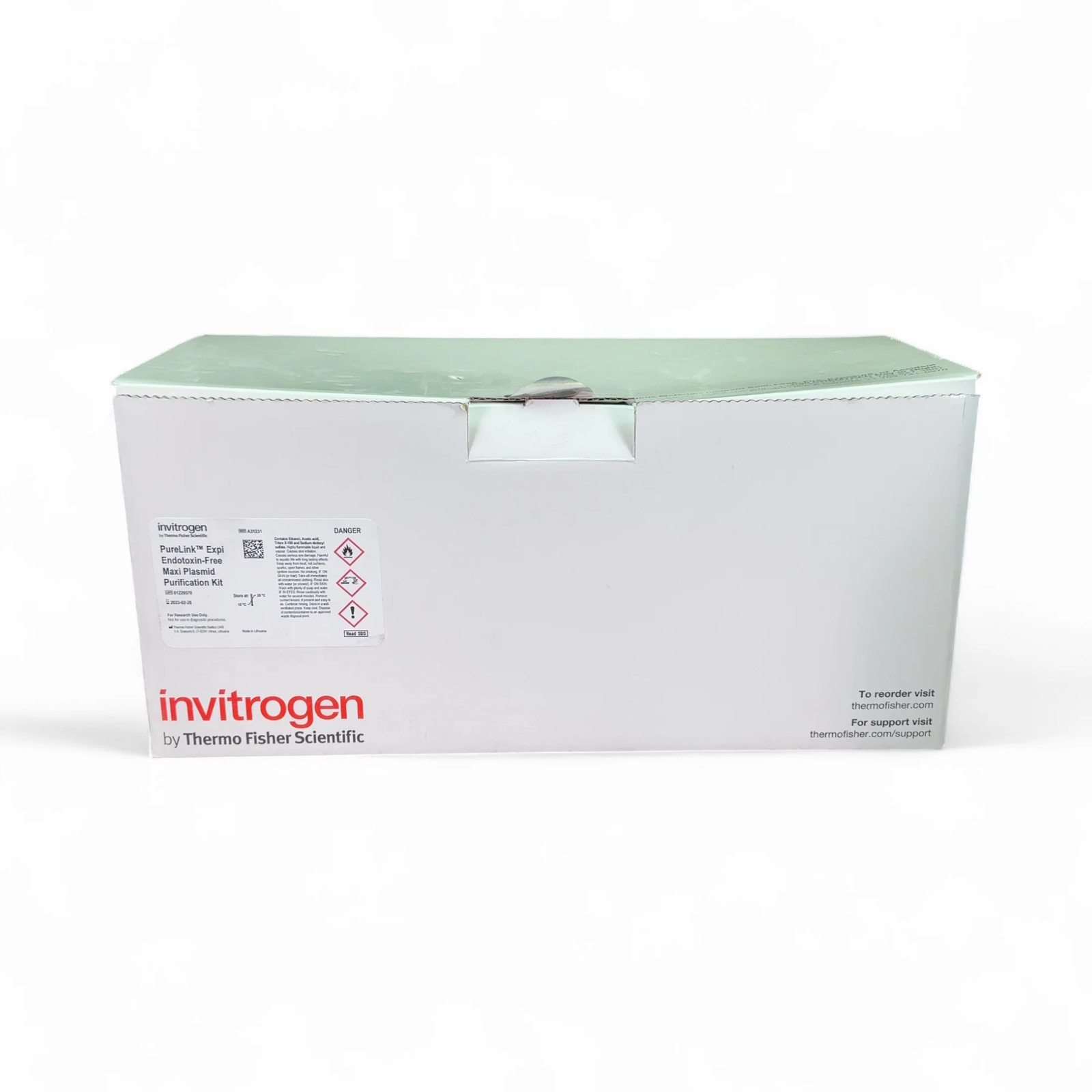 Invitrogen PureLink Expi Endotoxin-Free Maxi Plasmid Purification Kit A31231 …
