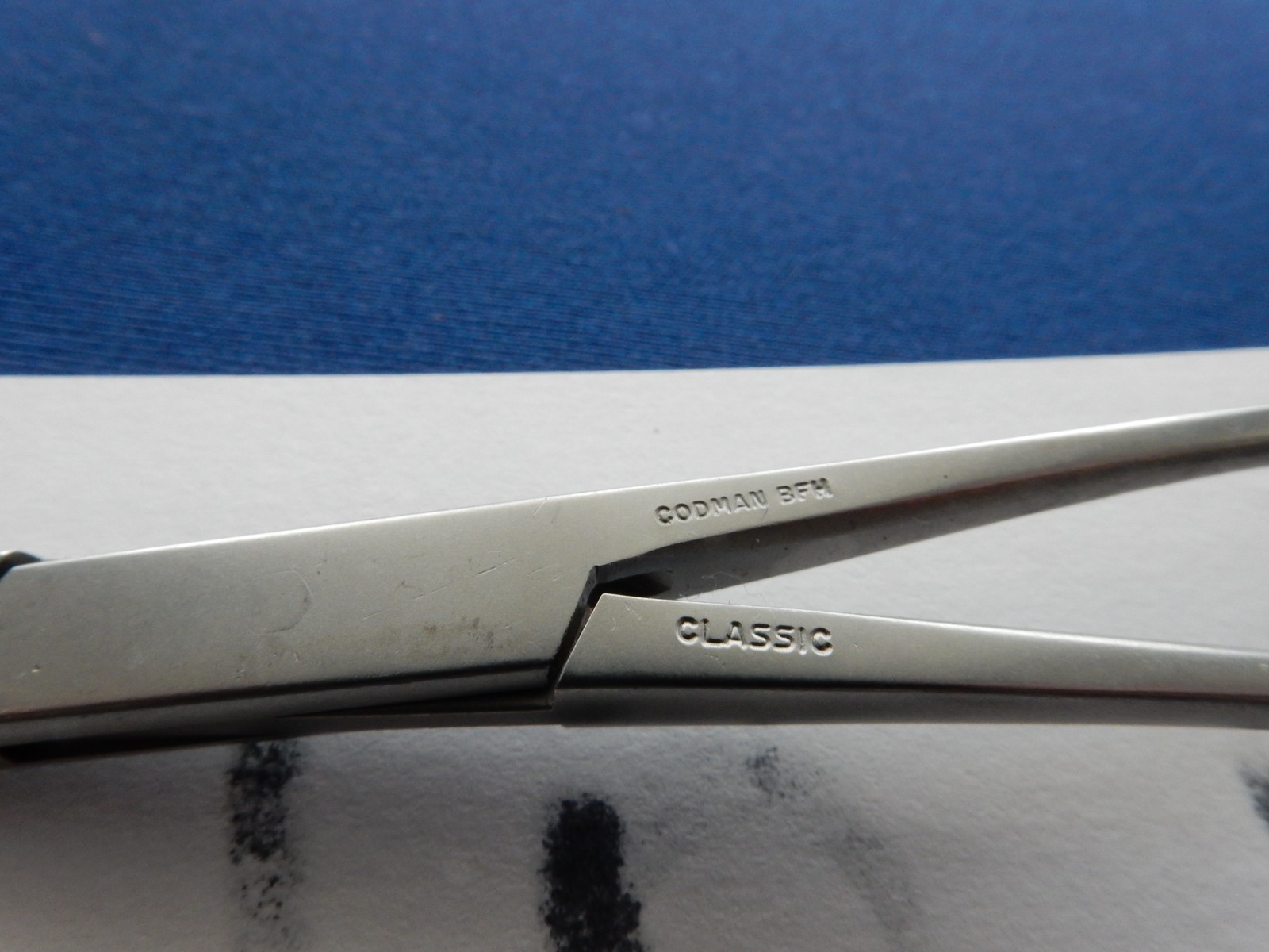 Codman 37-1113 DeBakey Clamp Forceps