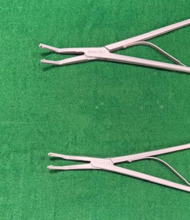 2pc Laparoscopic Open Surgery Hem-o-Lok Applier Yellow (XL)/ Purple (L) Reusable