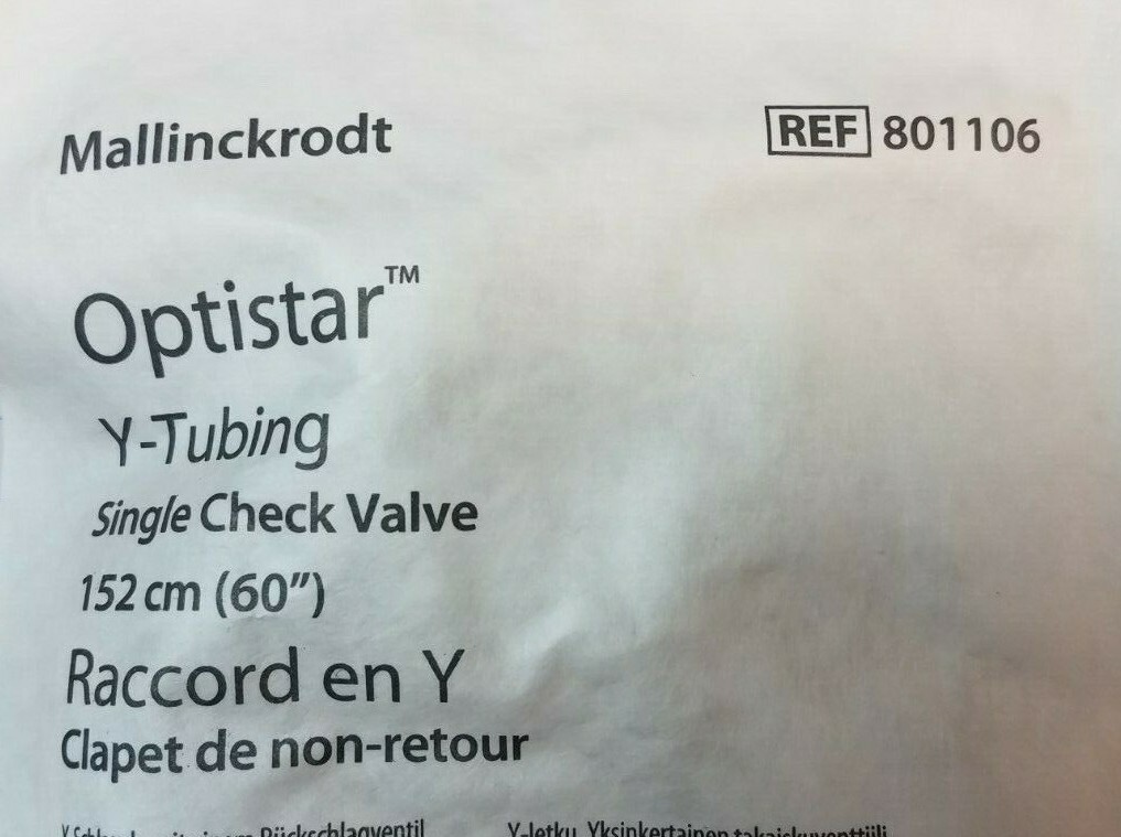 (N) Mallinckrodt Optistar Ref: 801106. (BOX OF 20) (B922)