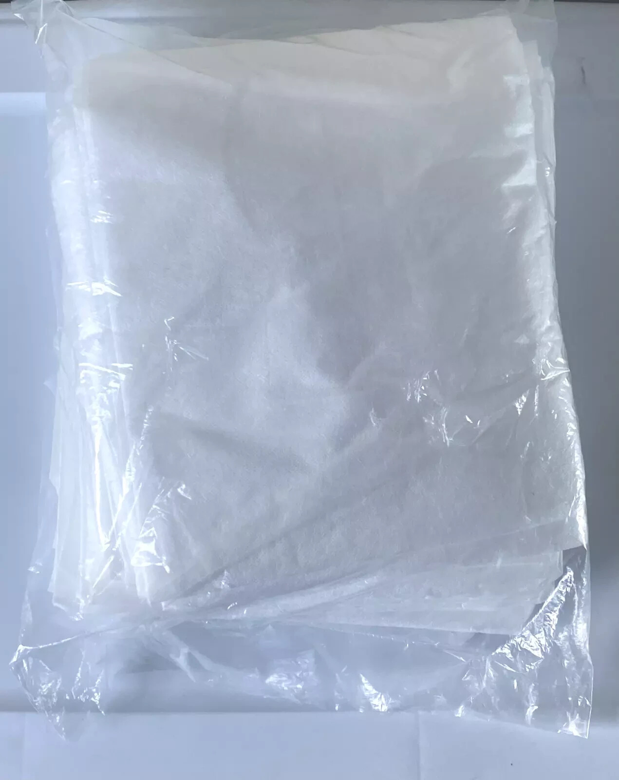 New 10 Pack Disposable Isolation Gown Nonwoven PP White Long Sleeve PPE