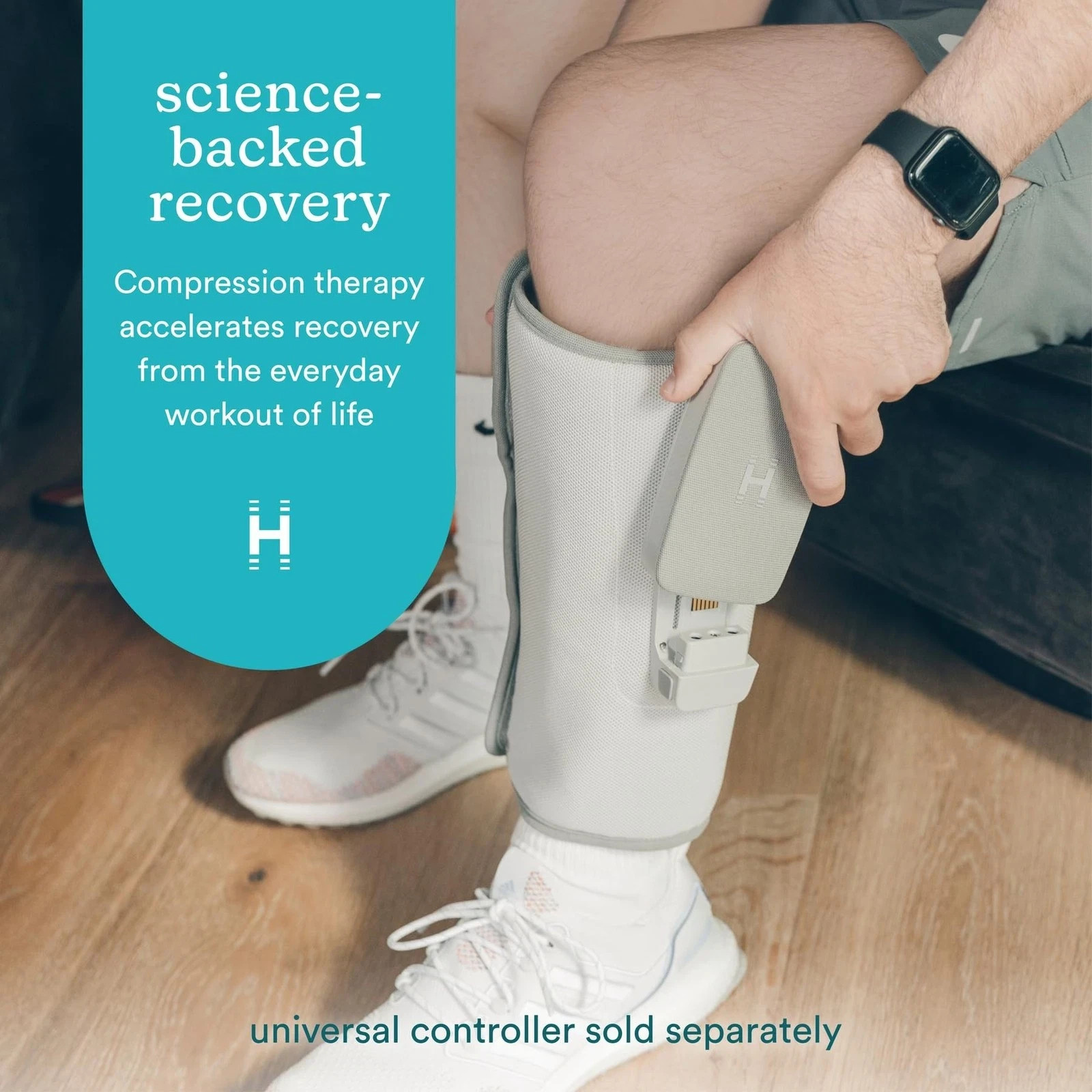 HoMedics Modulair Compression Calf Wrap Massager – Overlapped Compression New
