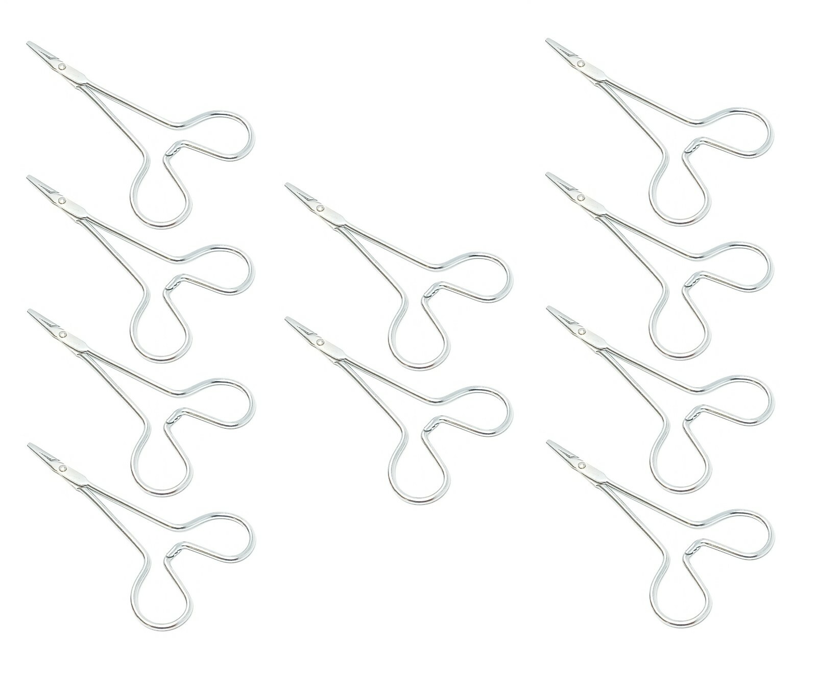10 Webster Needle Holder 5″ Smooth Jaws Wire Surgical Dental Instrument