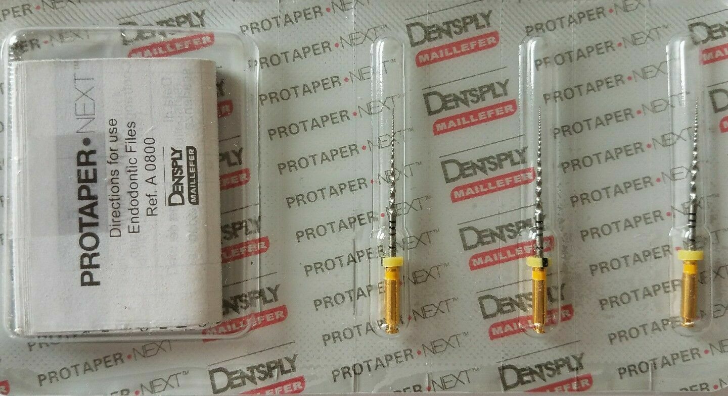 Dentsply Tulsa Protaper Next X1 25 mm 017/.04 Files Endodontic Dental