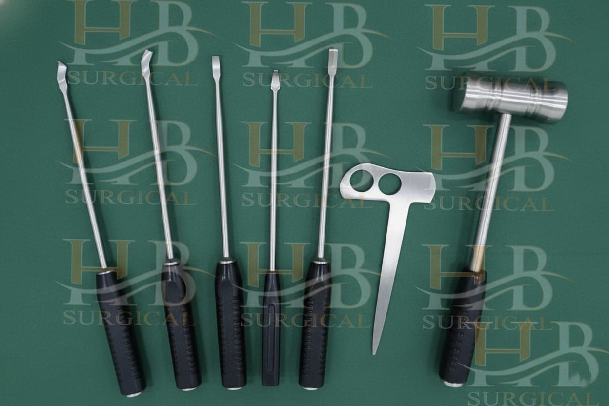 UBE Endoscopy Spine Surgery Surgical Orthopedic Instruments Set Of 7 Pcs