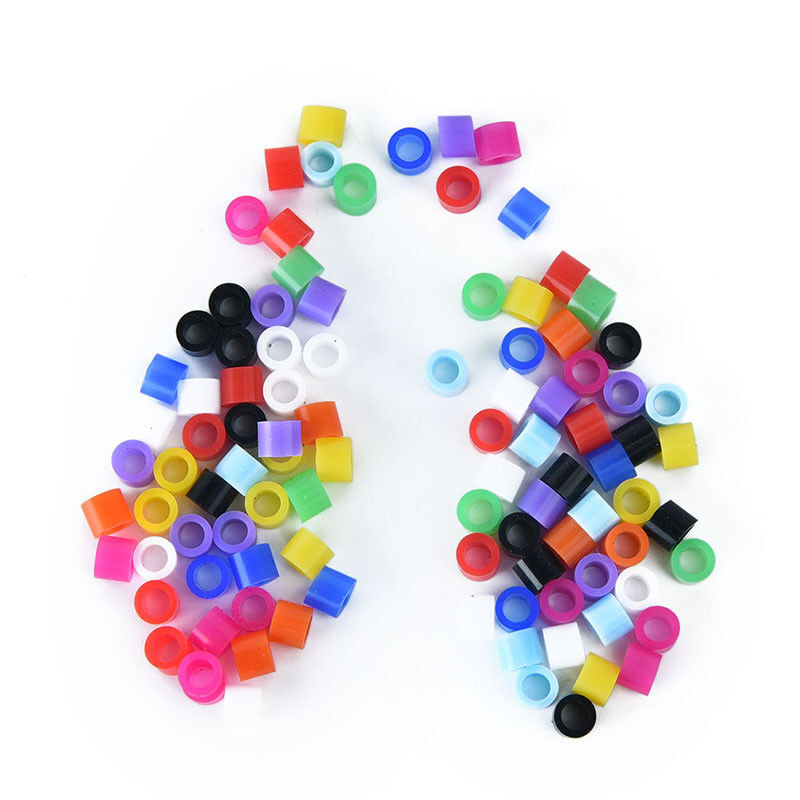 100 Pcs/Pack Dental Color Code Rings Instrument Silicone Small Assorted 11 Types