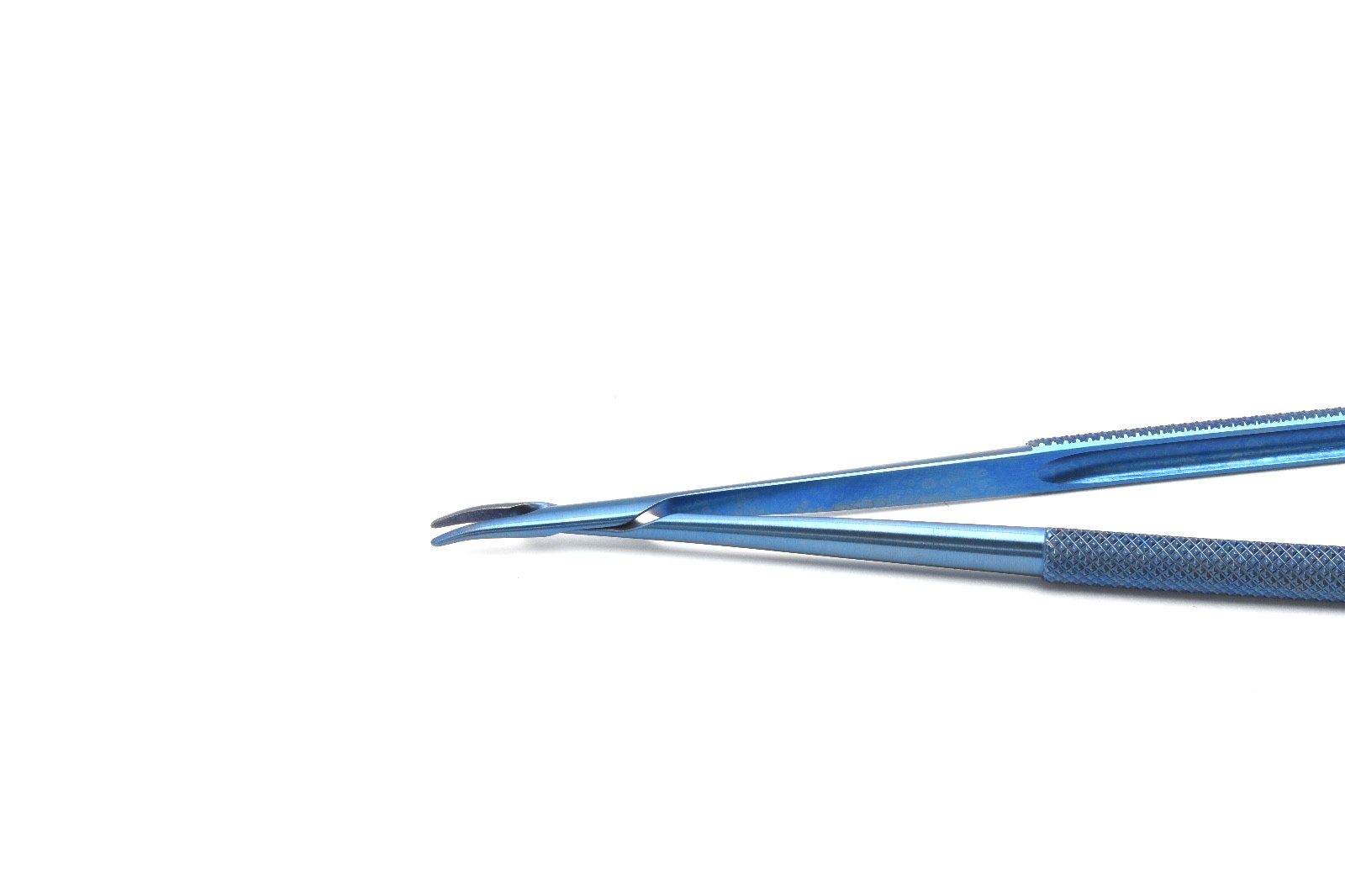 Jarit 278079TL 1.2mm Tip, Curved, 7-7/8″ Micro Stardust Needle Holder