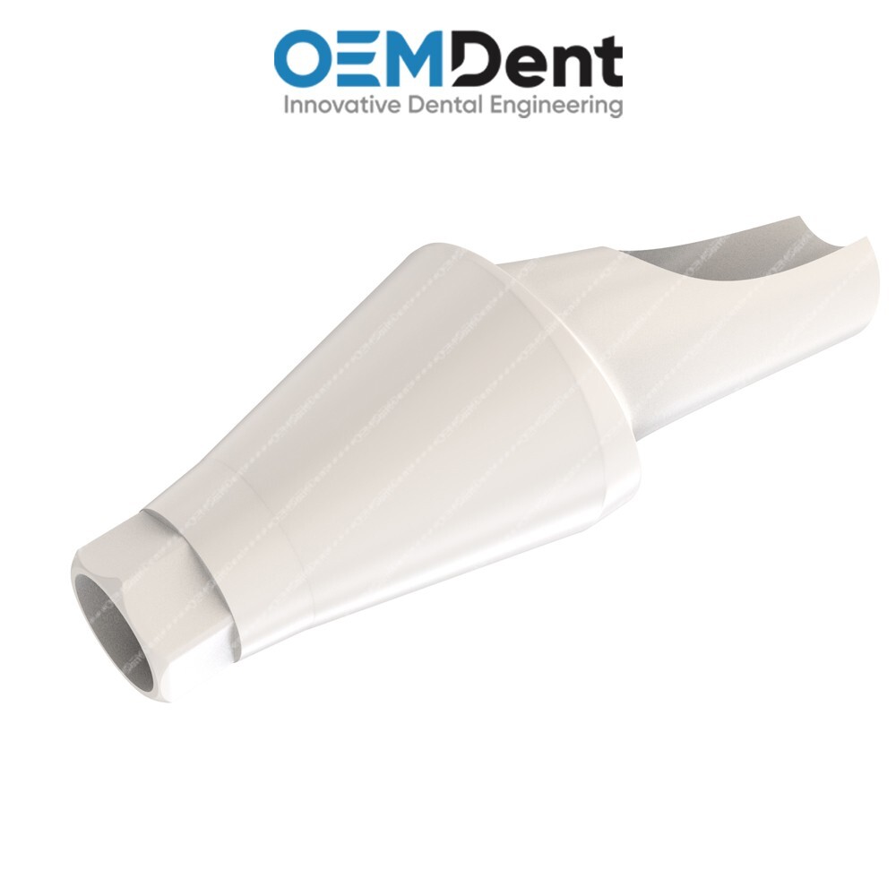 Peek Temporary Anatomic Angled Prosthetics 15° Compatible ADIN CloseFit®